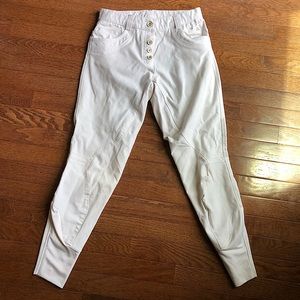 Harry’s Horse white riding breeches, 28 silicone